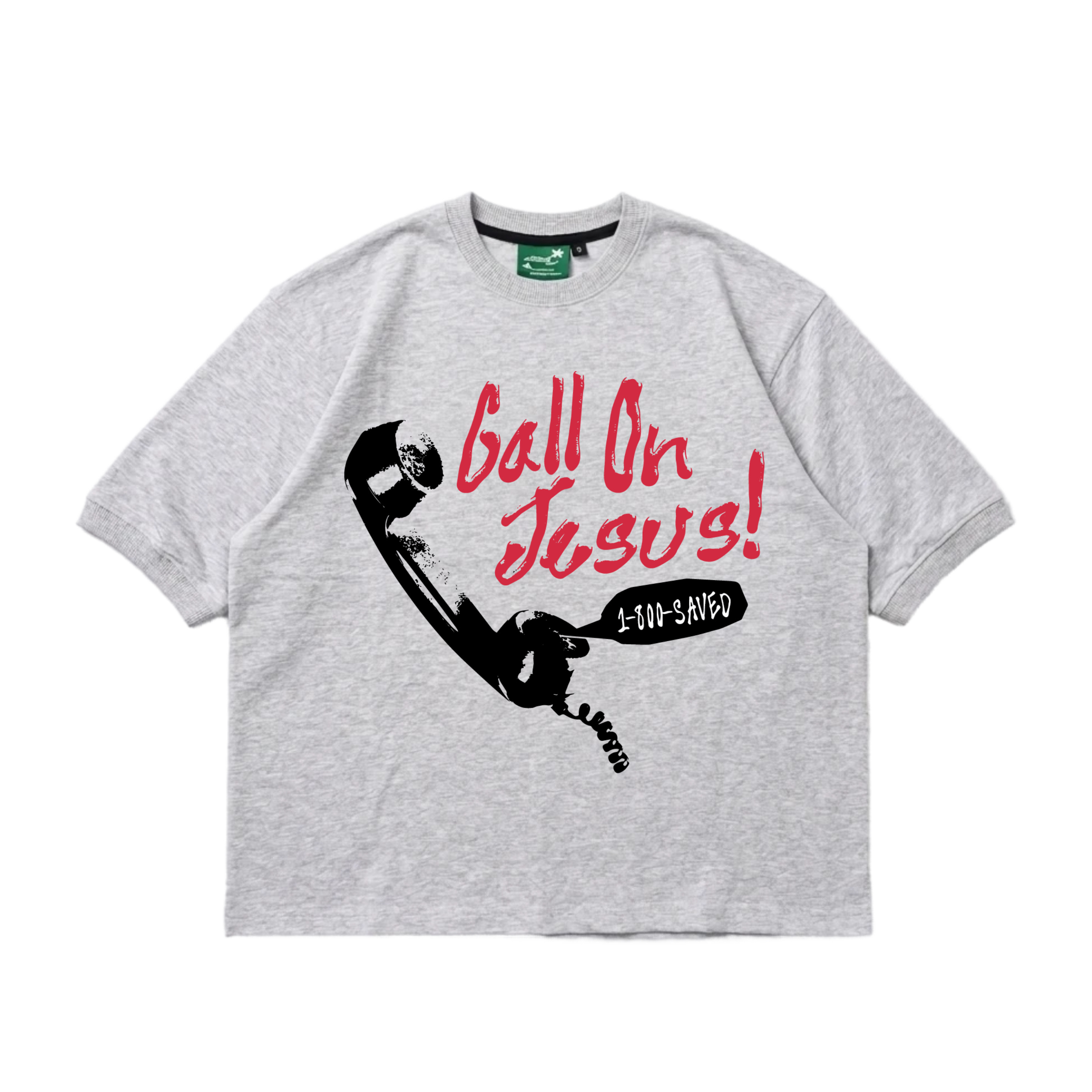 CALL ON JESUS BOXY TEE
