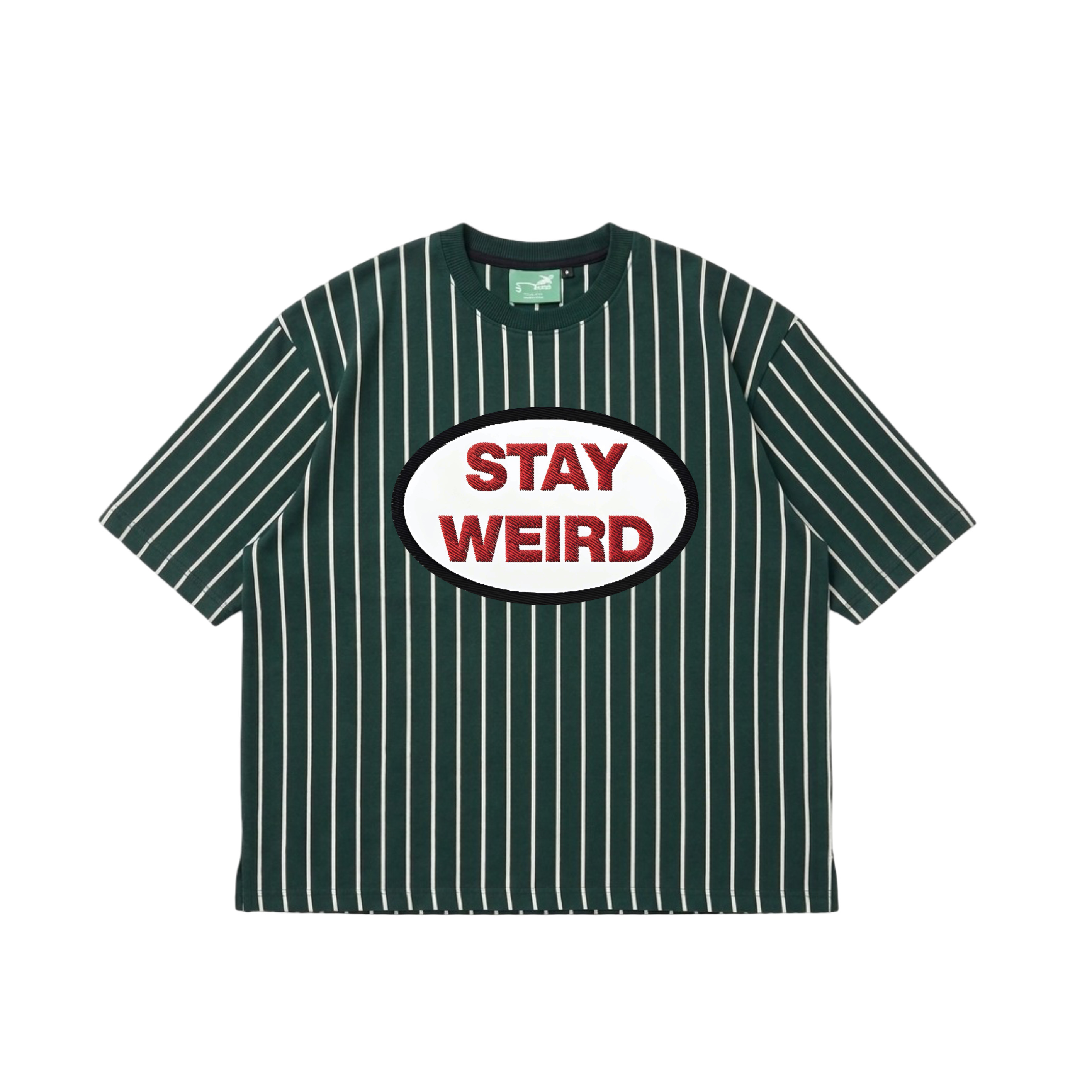 BEN GEE STAY WEIRD BOXY TEE