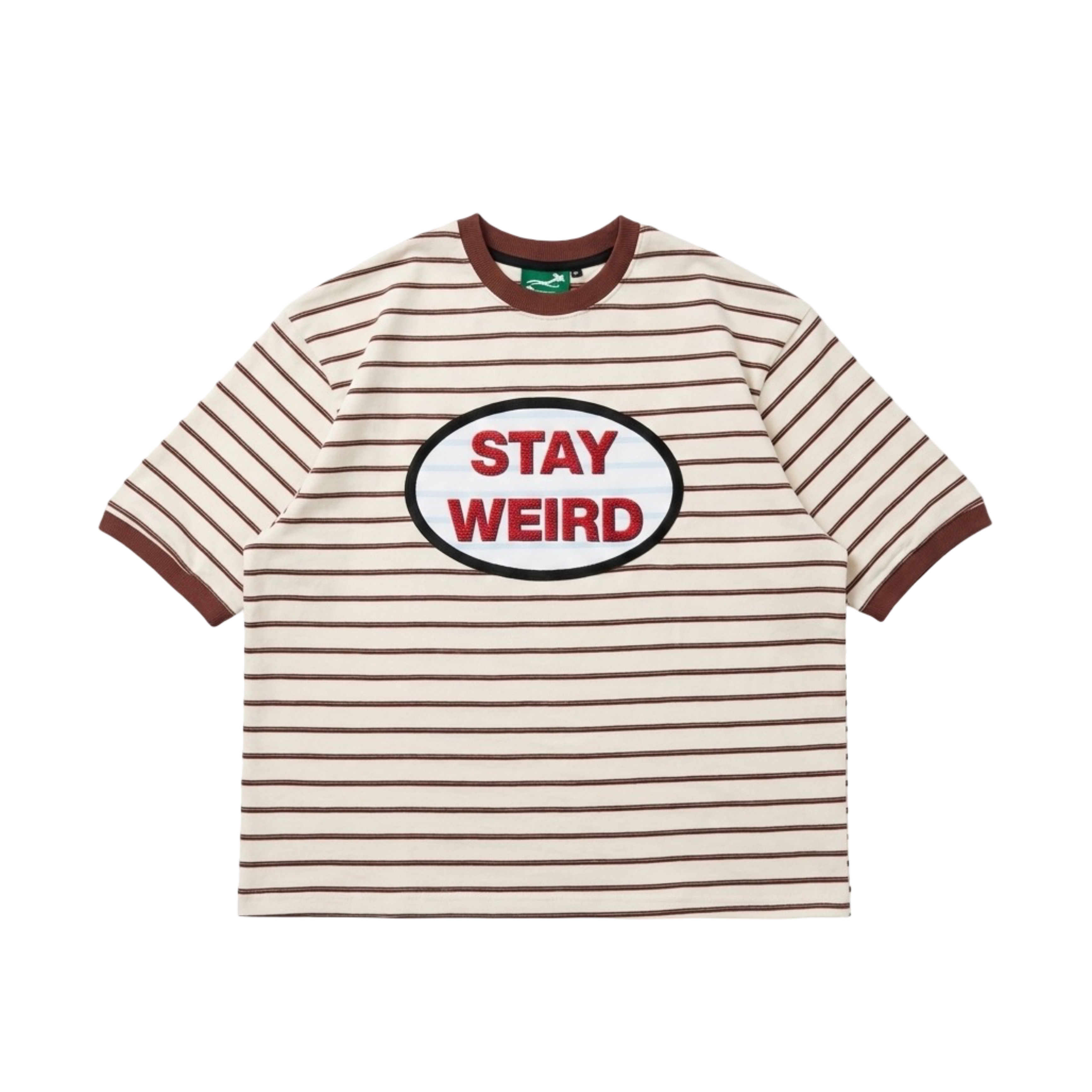 STAY WEIRD BOXY TEE