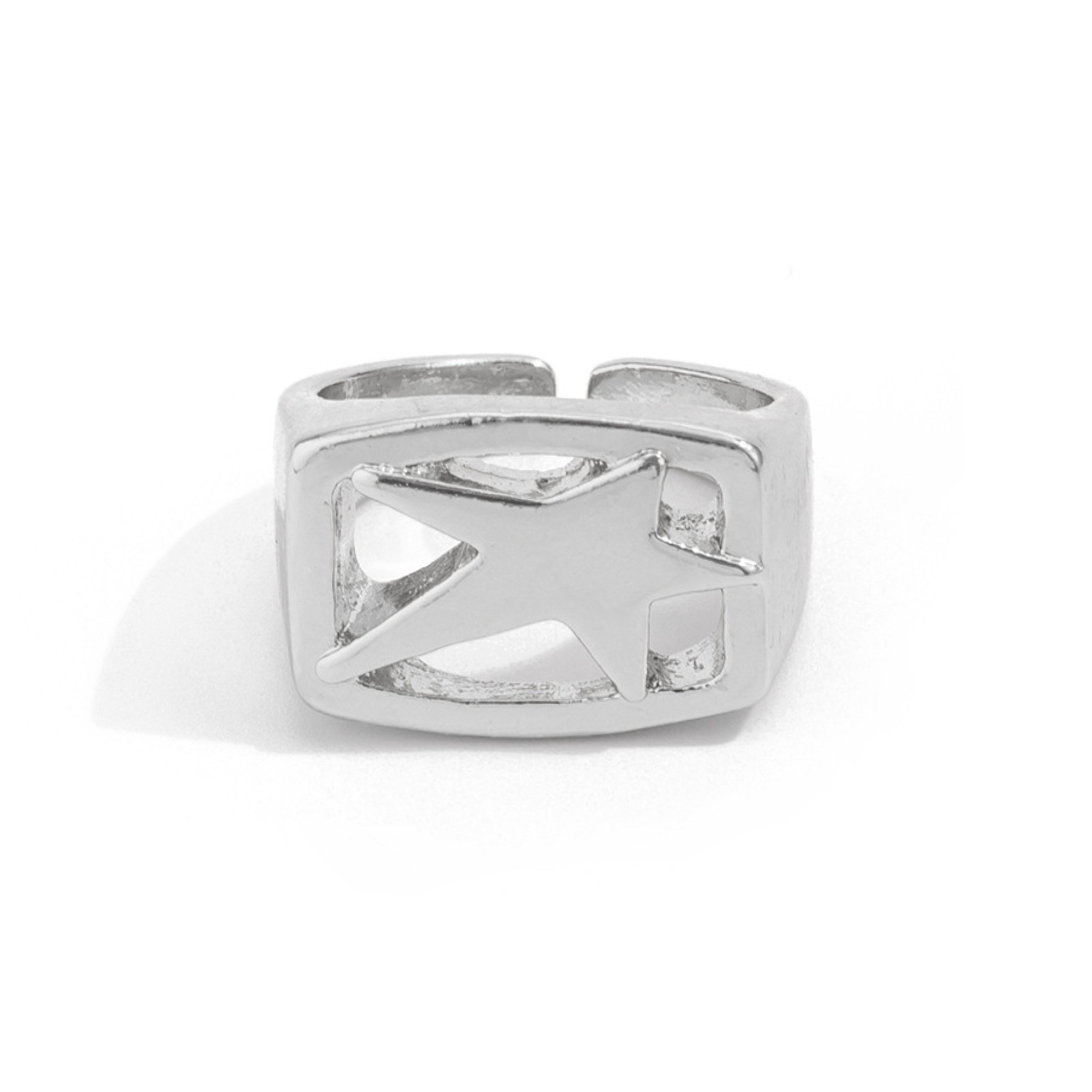 Square Star Ring 