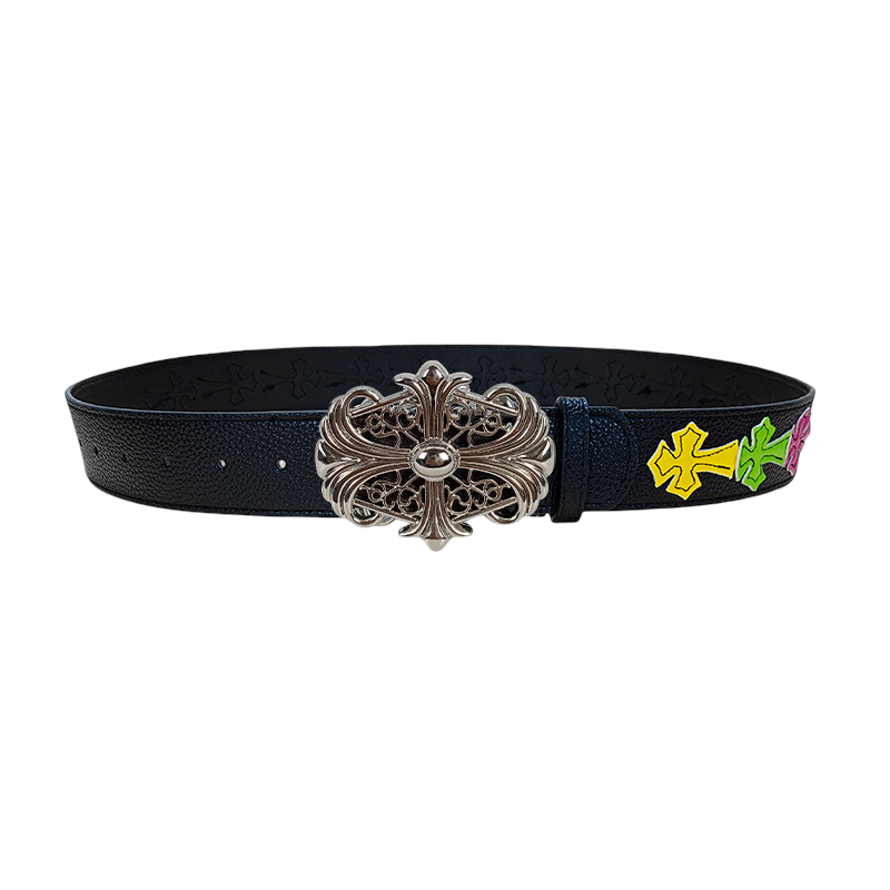 Chrome Hearts BLT ROLLER Leather Belt