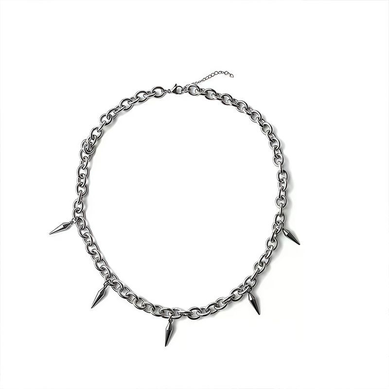 Punk style river pendant