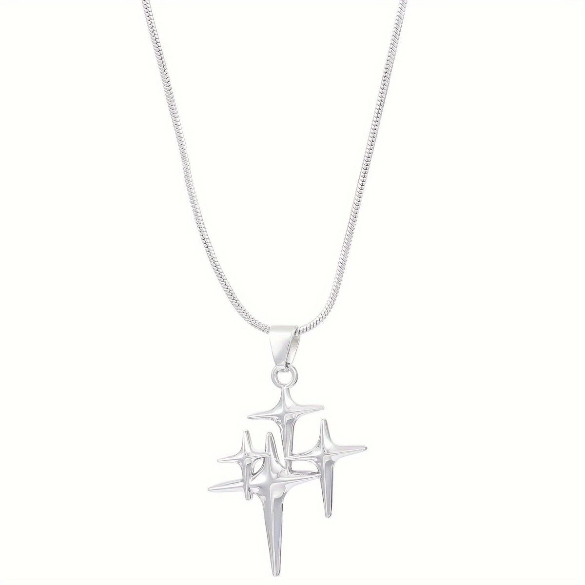 Six pointed star necklace