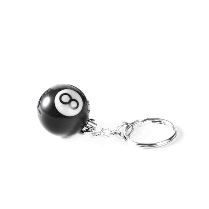 8 ball keyring