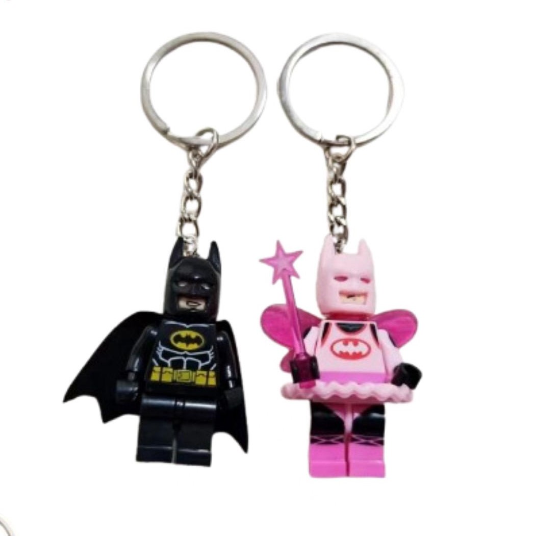 Batman n Little fairy keyring