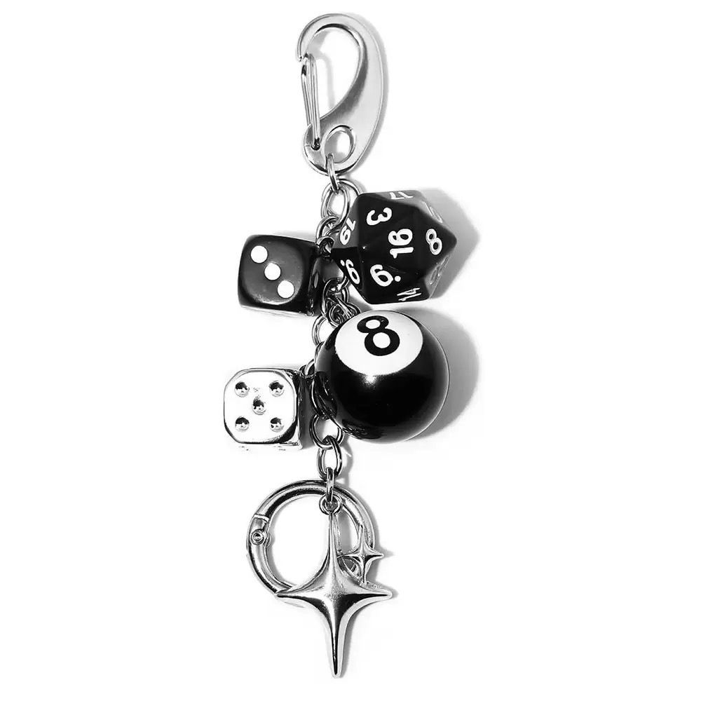 8 ball Keychain 
