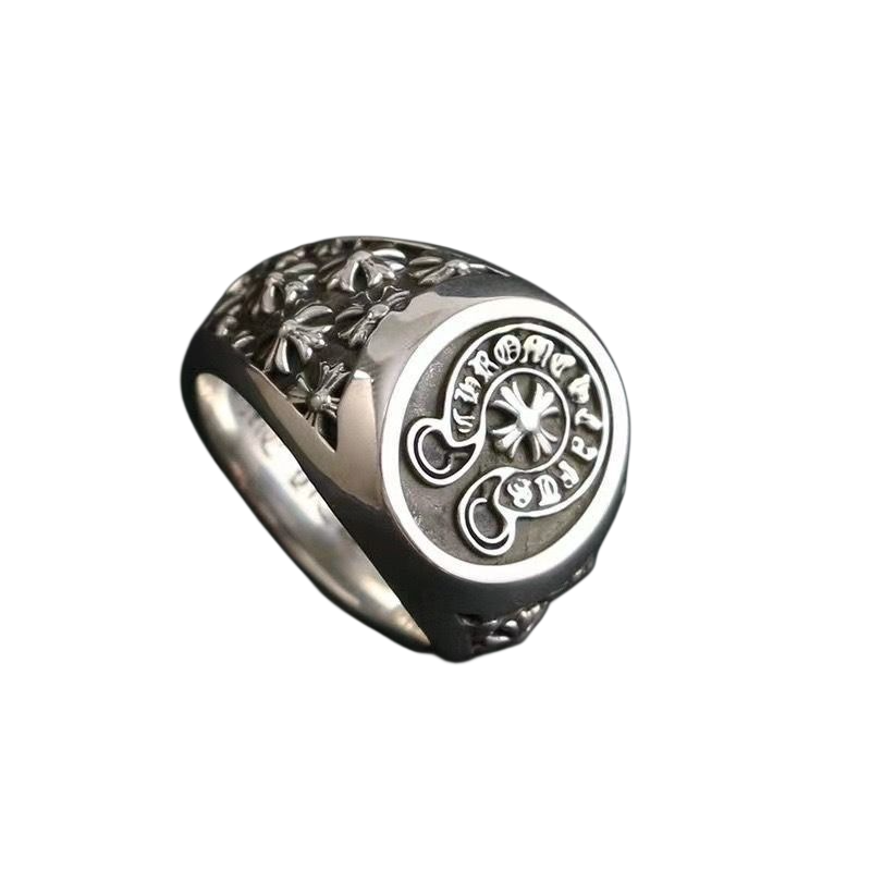  Chrome Hearts Horseshoe Signet Ring 