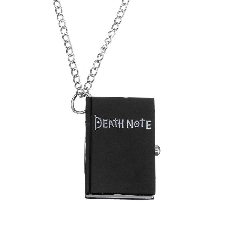 Death Note pocket watch necklace