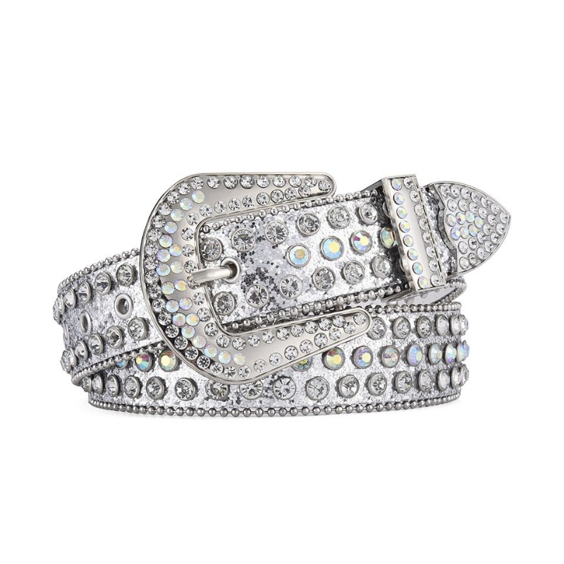 Diamond studded belt