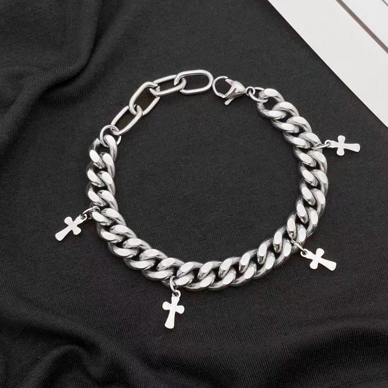 Chrome Heart Cross Bracelet thumbnail