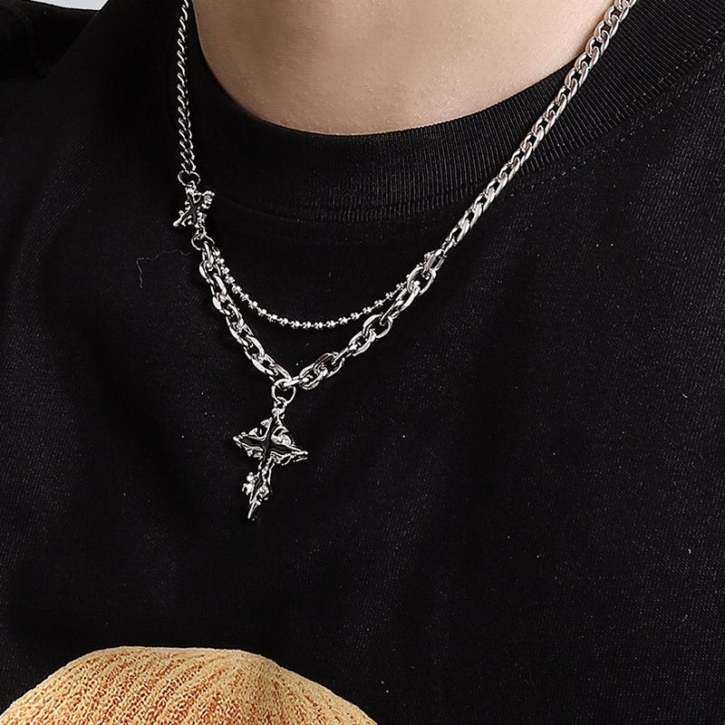 Chrome Heart Black Stone Necklace thumbnail